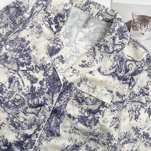 Elegant Painted Pajama Lounge Wear